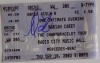Concert ticket signed my Mariah