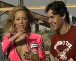 Mariah with Director David LaChapelle