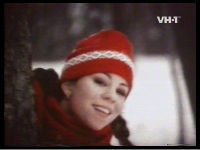 Screen Captures from Mariah's Christmas Videos